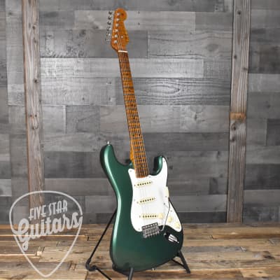 Fender Custom Shop '58 Stratocaster - Aged Sherwood Green Metallic with Hard Shell Case image 13
