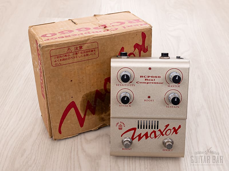 ギター Maxon RCP660 Real Compressor MAXON RCP660 Real Compressor Vintage Guitar EffectPedal | eBay