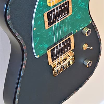 Custom Designed & Crafted Tele Style with Jasper Stones Serial #040 image 1