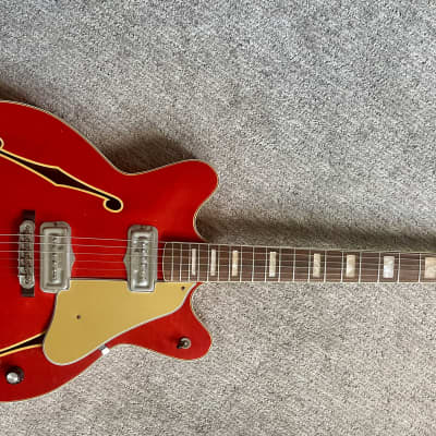 Fender Coronado II with Rosewood Fretboard 1967 - Candy Apple Red image 9