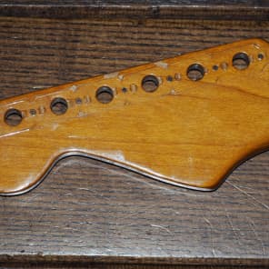 Fender USA Stratocaster 57 Reissue Neck 1984 Aged Natural Gloss image 10