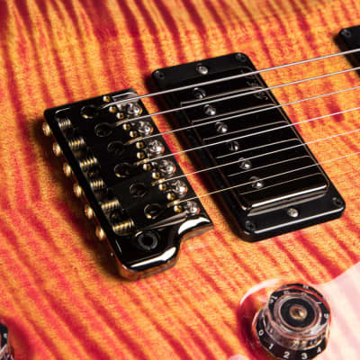 PRS Eddie's Guitars Wood Library Custom 24 Brazilian FB/Rosewood Neck - Blood Orange image 13