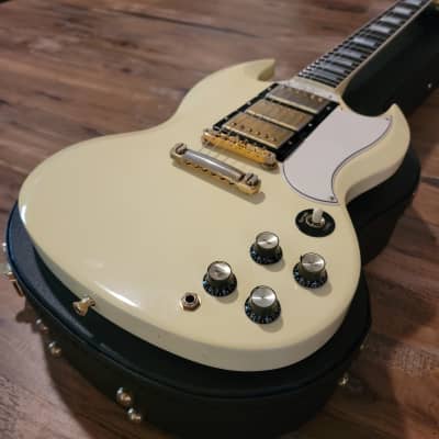 Gibson SG Custom Historic VOS Reissue 3 Pickup Electric Guitar 2006 Classic White CLEAN! image 5