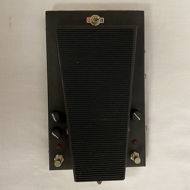 Morley SLDW Slimline Distortion Wah Volume 80's Black | Reverb