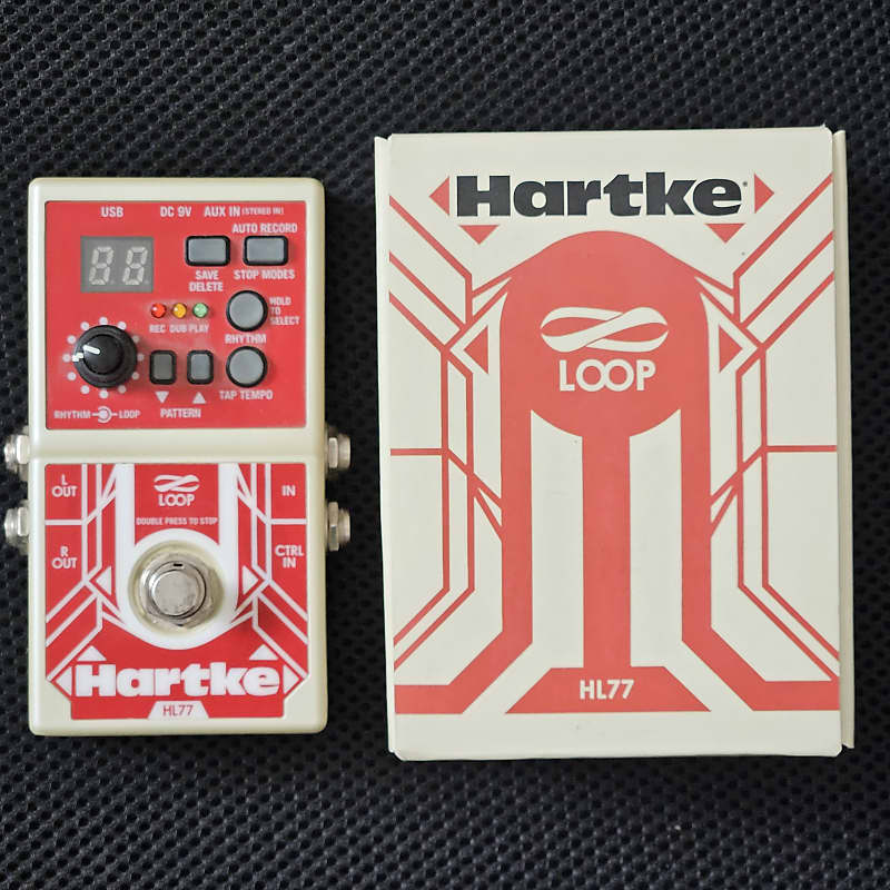 Hartke HL77 Bass Looper 2010s - Red/White image 1
