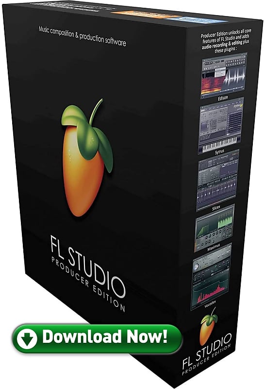 New Image Line FL Studio 21 Producer Edition Music Production DAW Software (Download/Activation Card) image 1