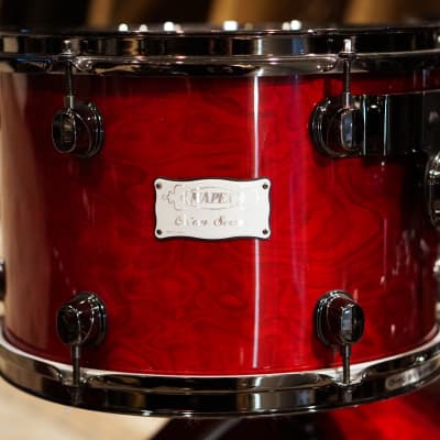 Mapex 12/13/14/16/18" Orion Series Drum Set - Transparent Cherry Red - Ralph Peterson image 5