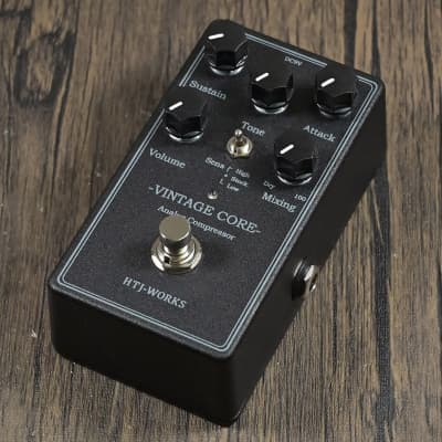 ギター HTJ-WORKS vintage core analog compressor VINTAGE CORE COMPRESSOR -Black-〈New Model!!〉2nd