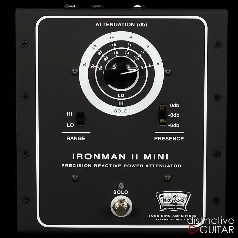 Tone King Ironman II Mini Attenuator - Black image 1