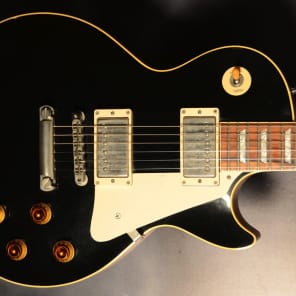 Gibson 2000 - 1958 R8 '58 RI Les Paul Ebony Custom Shop W/OHSC image 2