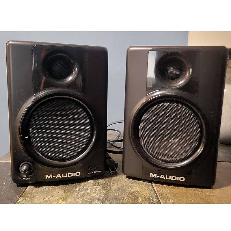 Home Studio Speakers MAudio Studiophile AV 40 (pair) Reverb