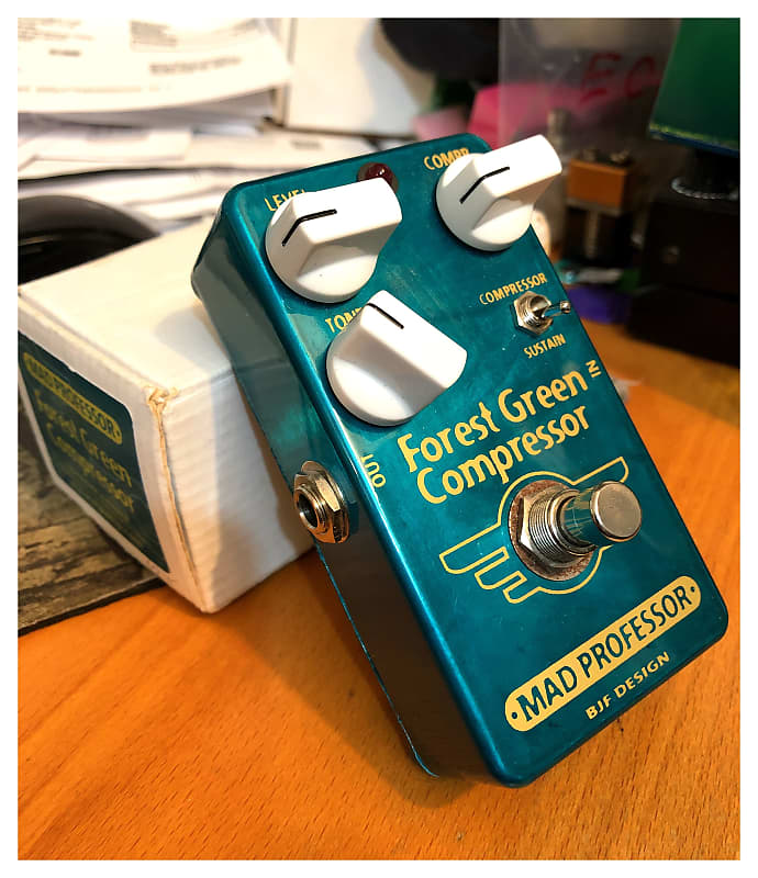 Mad Professor Forest Green Compressor (hand wired version, made in Finland)