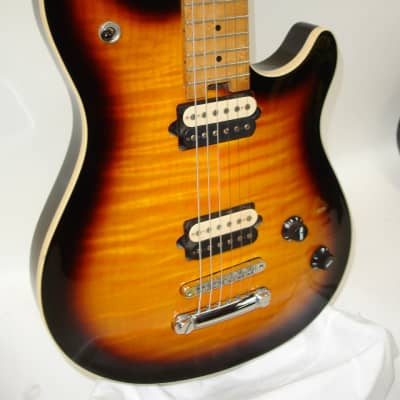 Peavey EVH Wolfgang Electric Guitar with Stop-Bar Tailpiece - Sunburst w/ Case image 3