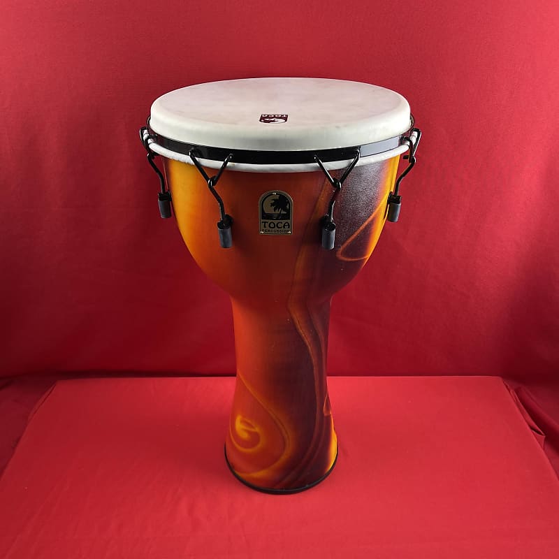 Toca TP-FHMB14 14" Djembe Head - Black Goat Skin Quality Sound