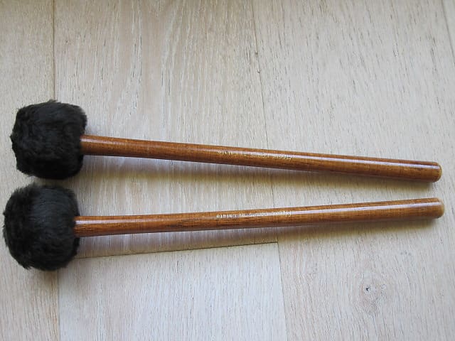 Concert Bass Drum Mallets Pair Small image 1