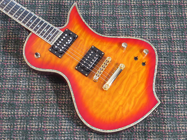 Fernandes Ravelle Elite Cherry Sunburst w/Sustainer!