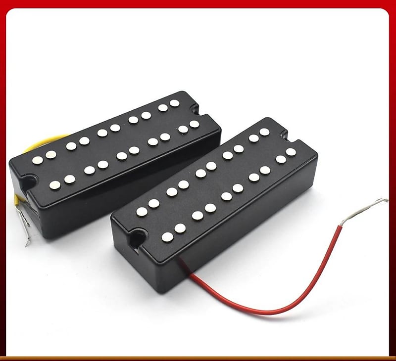 5 String Electric Bass Guitar Pickups Neck and Bridge Set | Reverb