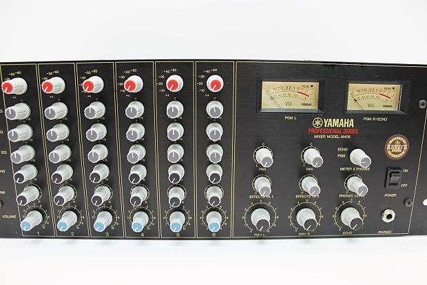 Revive Audio MODIFIED Yamaha M406, Six Channel Transformer