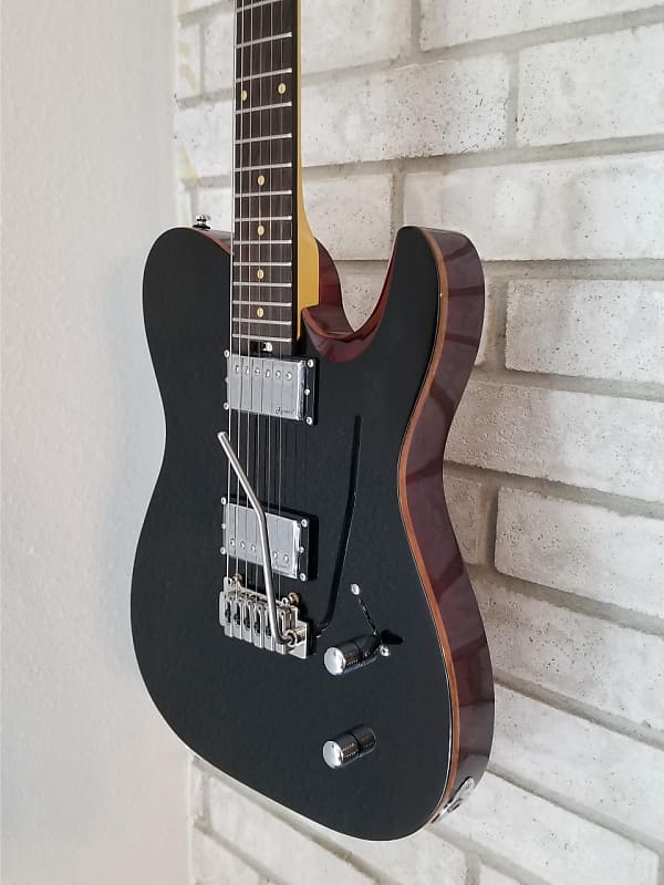 Harley Benton Pro Series Fusion-T HH EB BK gloss black HH
