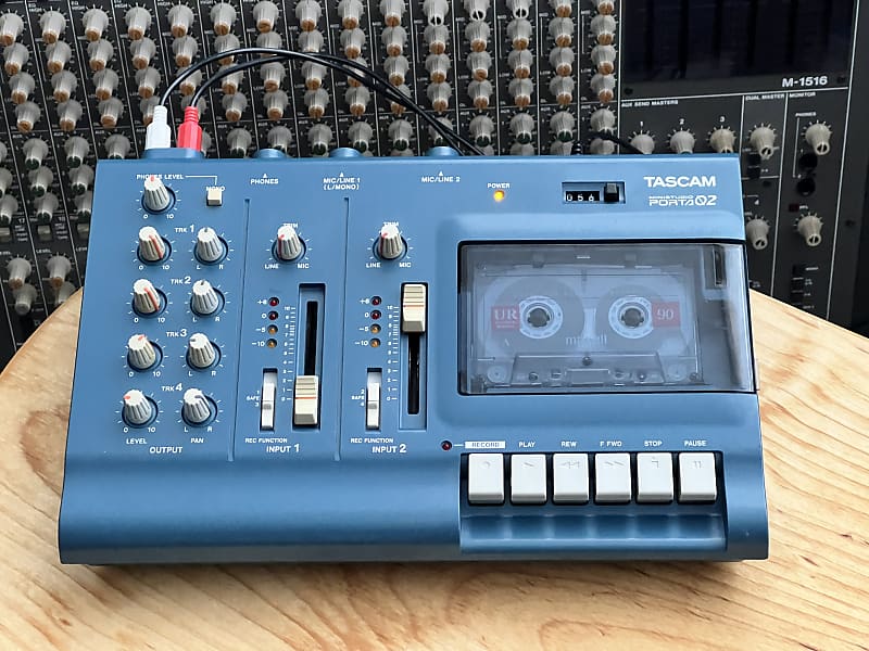 TASCAM Porta 02 Ministudio 4-Track Cassette Recorder | Reverb