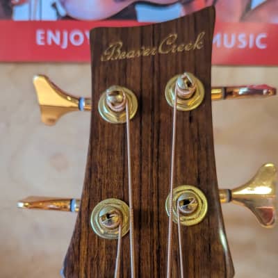 New Beavercreek Acoustic Bass W/ Cutaway, Pickup+ Bag image 4