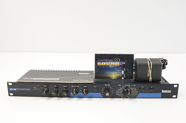Lexicon MPX100 24-Bit Dual Channel Processor w/ Power Supply