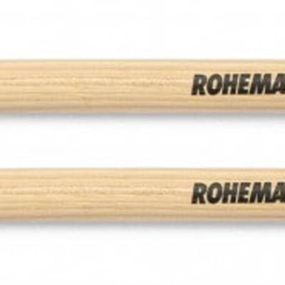 Rohema Rounded Tip LY737 Hickory Drum Sticks - 61304 image 1