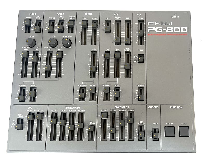 Roland PG-800 Synthesizer Programmer | Reverb