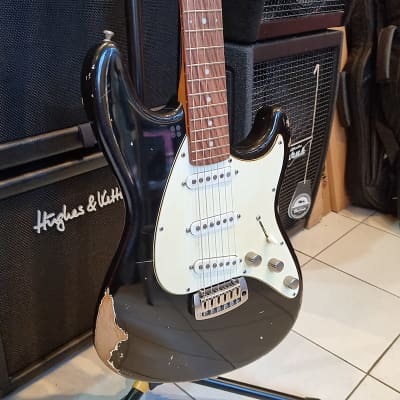 Sandberg California ST-S 2022 - Hardcore Aged Black Electric Guitar for sale