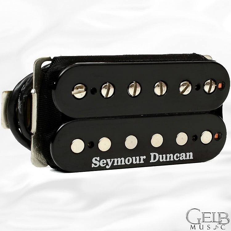 Seymour Duncan SH-6b Duncan Distortion, High Output Passive Humbucker Electric Guitar Bridge Pickup, Black image 1