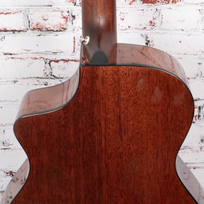 Breedlove DSCN44CERCAM - Discovery S Concert - Acoustic Guitar - Edgeburst Red Cedar / African Mahogany image 11