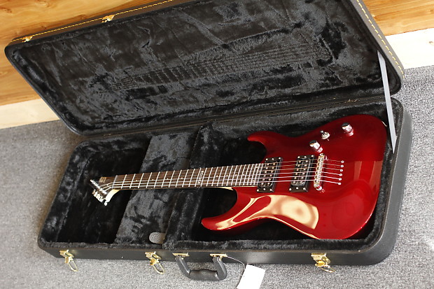 ESP LTD MH-50 NT Black Cherry Red Guitar + HDSC | Reverb