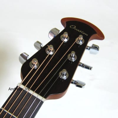 Ovation Celebrity Elite Acoustic-Electric Guitar - Natural image 8