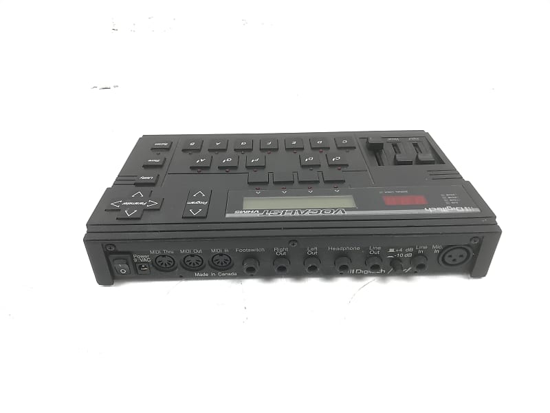 Digitech Vocalist VHM5 5-Part Digital Vocal Harmony Signal