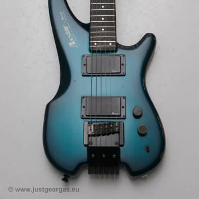 1986 Ibanez Axstar AX70, Made in Japan - rare set neck model in rare colour image 7