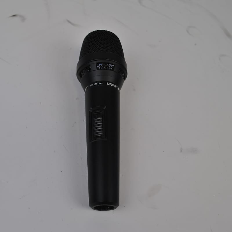 Lewitt MTP-240-DMs Handheld Dynamic Vocal Microphone with switch image 1