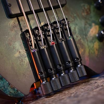 Cort Space 5 SDG | Artisan Series 5-String Bass Guitar, Star Dust Green. New with Full Warranty! image 11