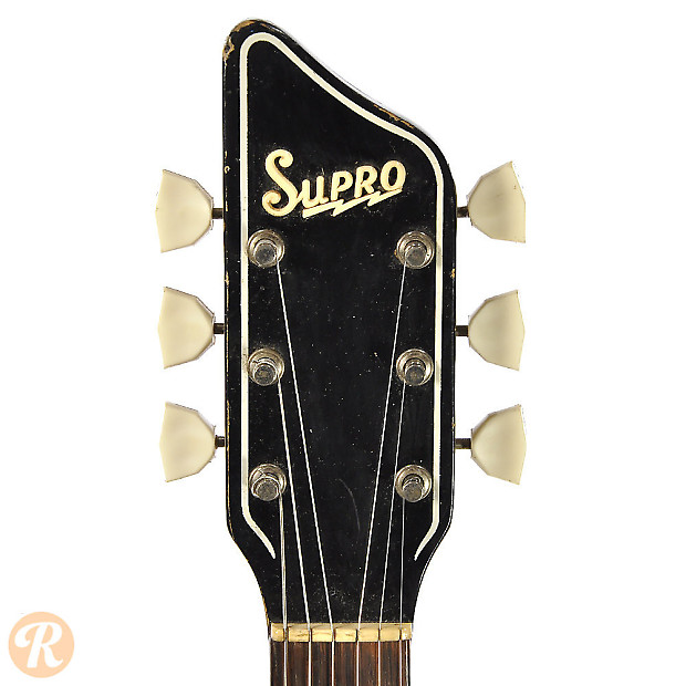 From Ermine to Arctic: 1963 1524G Supro Dual Tone (Valco) Guitar – Drowning  in Guitars!