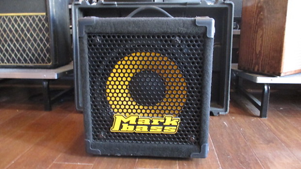 Markbass Mini CMD 121 P Black / Yellow w/ Cover Mark Bass Amp | Reverb