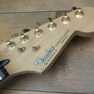 Fender Stratocaster FR Gold HSS * Noiseless 4 / Shawbucker 1991 Fiesta Red image 16