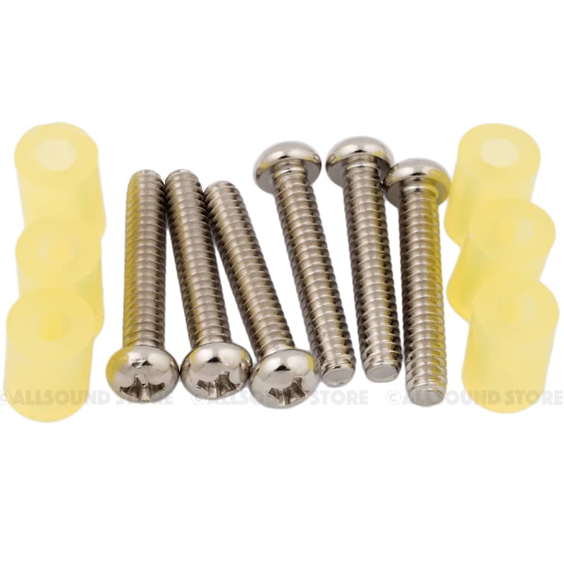 Pickup Screws & Rubber Tubing Spacers for Fender Reverb
