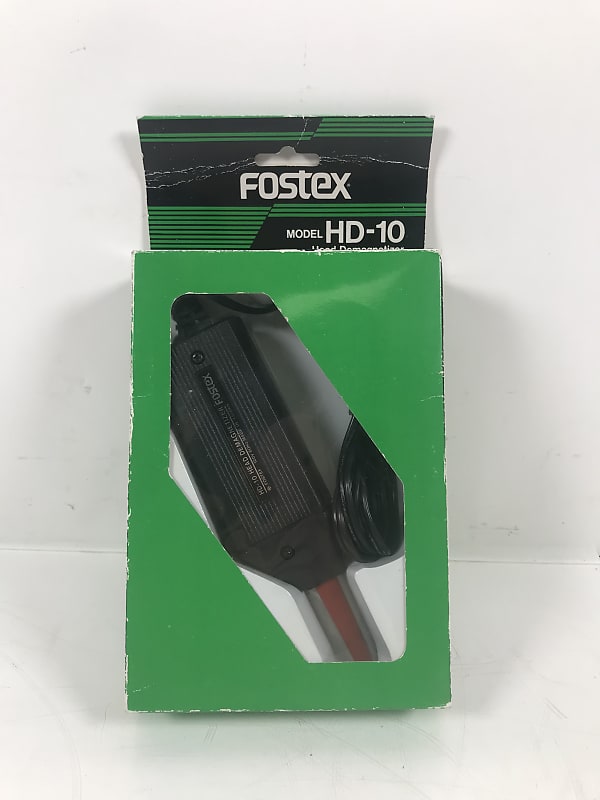 Fostex HD-10 Professional Head Demagnetizer For All Studio Recorders