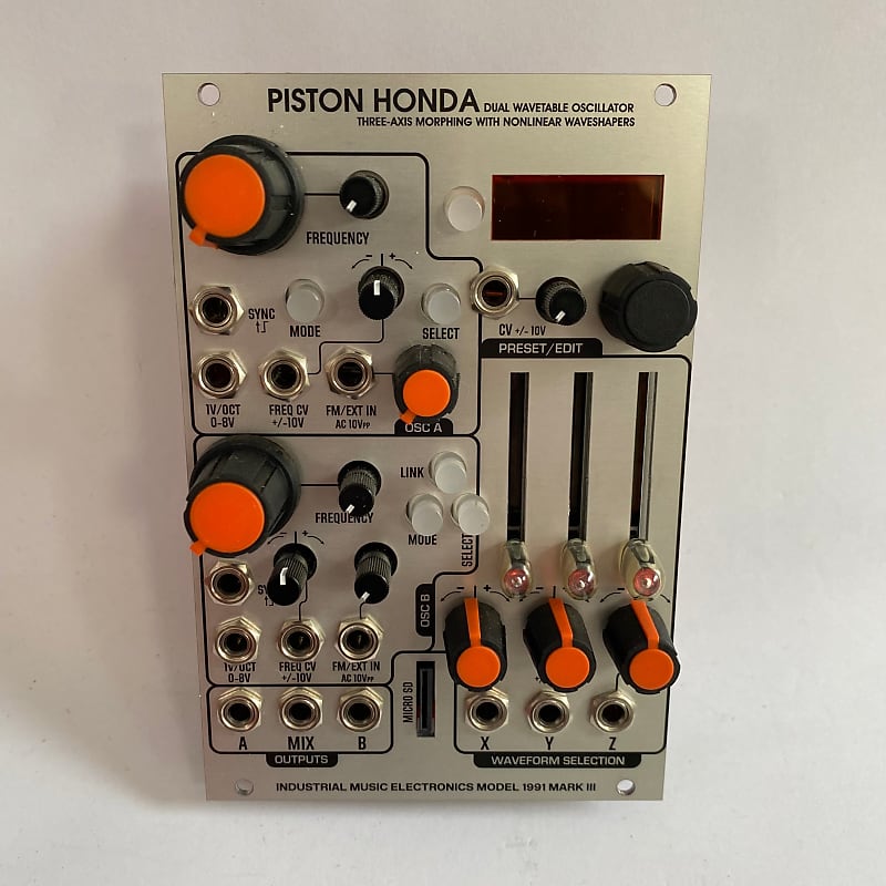 ずっと気になってた Industrial Music MKIII Honda Piston Harvestman Electronics 鍵盤楽器