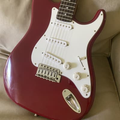 Johnson by axl Stratocaster  2000’s  Bordeaux image 1