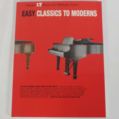 Hal Leonard Easy Classics To Moderns for Piano, Volume 17 of Music for Millions Series image 1