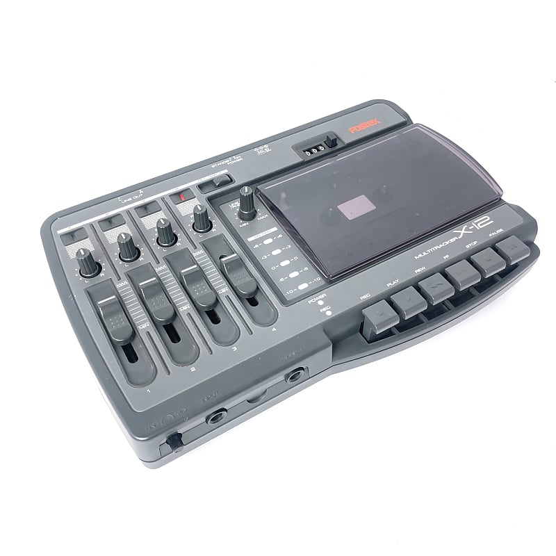 Fostex X-12 Multitracker 4-Track Cassette Recorder | Reverb Fostex X-12 Multitracker 4-Track Cassette Recorder | Reverb