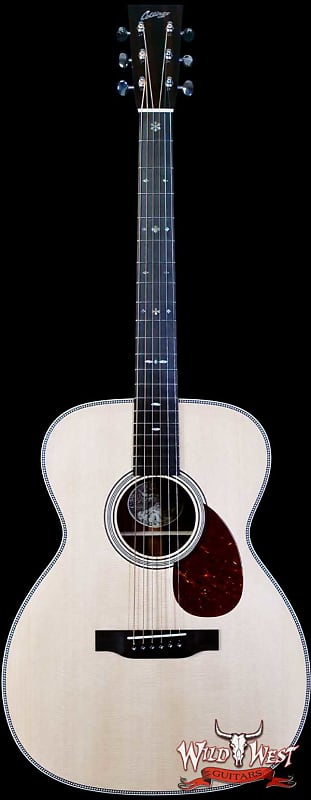 Collings OM Series OM2H Sitka Spruce Top East Indian Rosewood Back & Sides 45 Style Snowflake Inlays Natural 4.30 LBS image 1