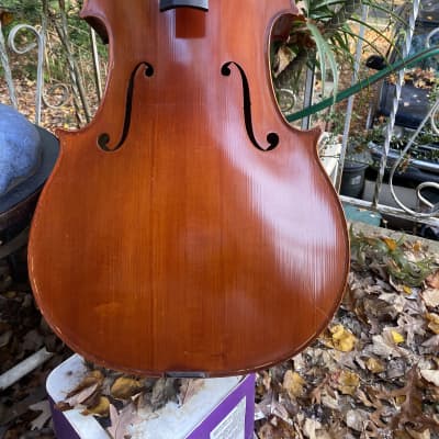 Samuel Shen of Suzhou Cello w/ Hard Rolling Case & Bow Stradivari