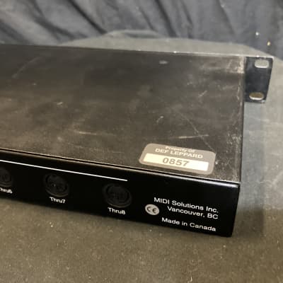 Rick Savage's, Def Leppard, T8 8-Output Midi Thru Box (RS #2002) image 7