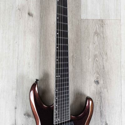 Jackson Pro Series Dinky DK Modern HT7 MS 7-String Guitar, Ebony, Eureka Mist image 4
